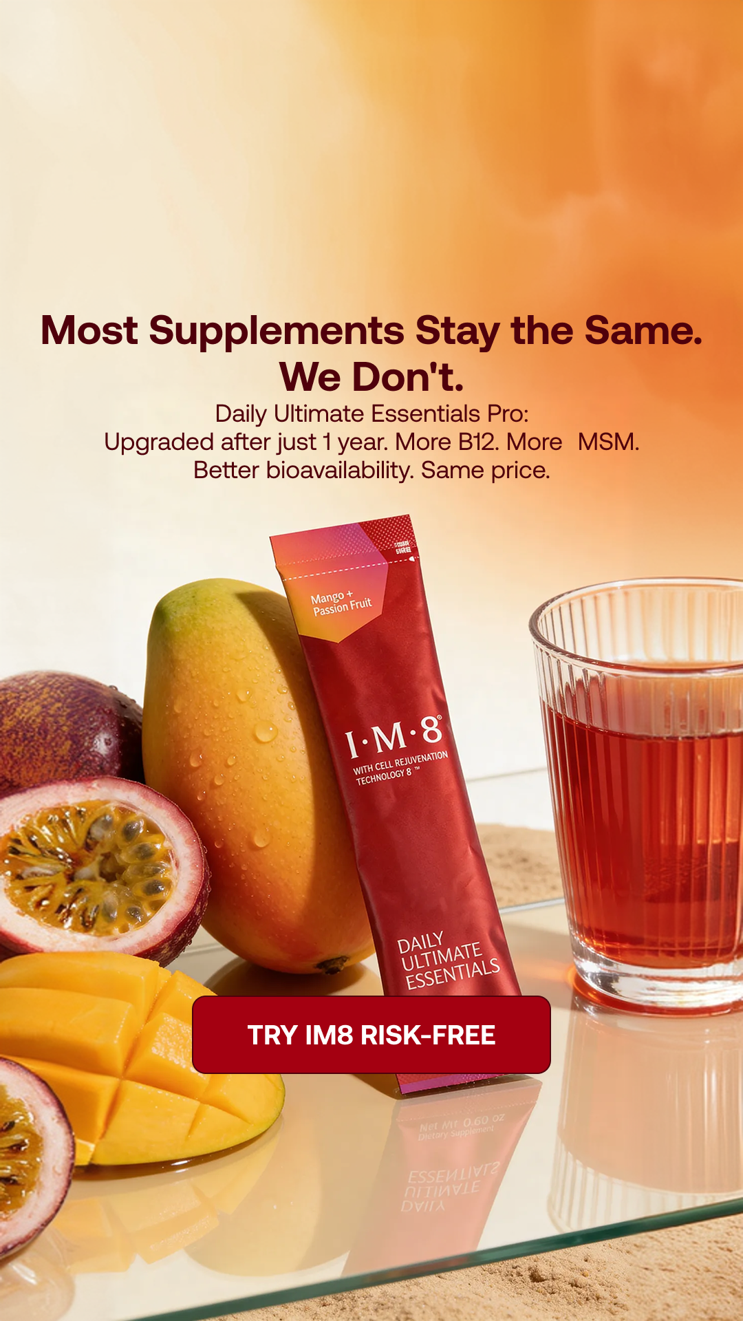 IM8 Health Facebook ad