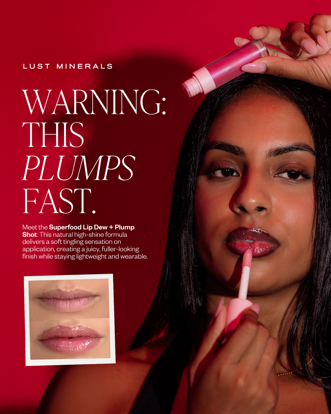 Lust Minerals Facebook ad