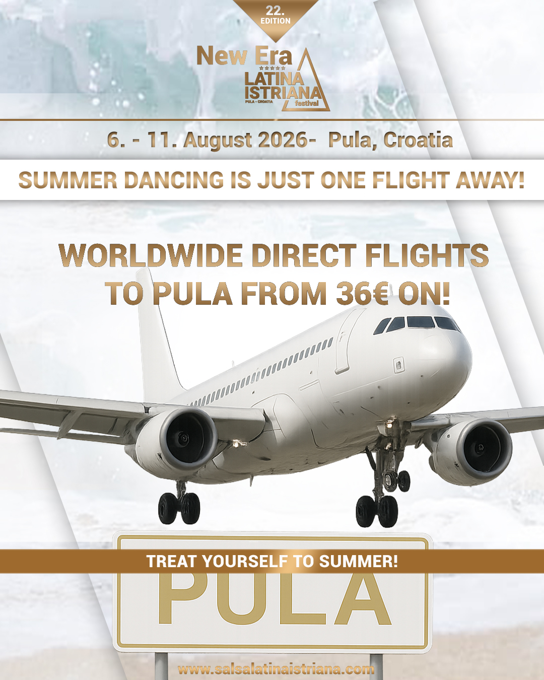 Latina Istriana Festival Pula Croatia Facebook ad: 𝐁𝐎𝐎𝐊 𝐘𝐎𝐔𝐑 𝐅𝐋𝐈𝐆𝐇𝐓𝐒 𝐍𝐎𝐖, 𝐛𝐞𝐟𝐨𝐫𝐞…