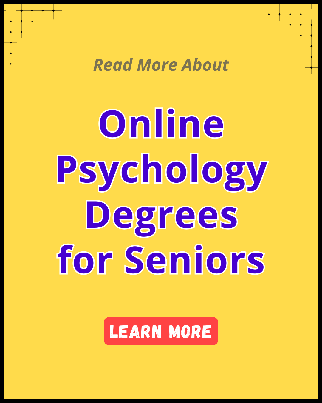 Shop Whiz Facebook ad: Exploring Psychology Degrees for Seniors