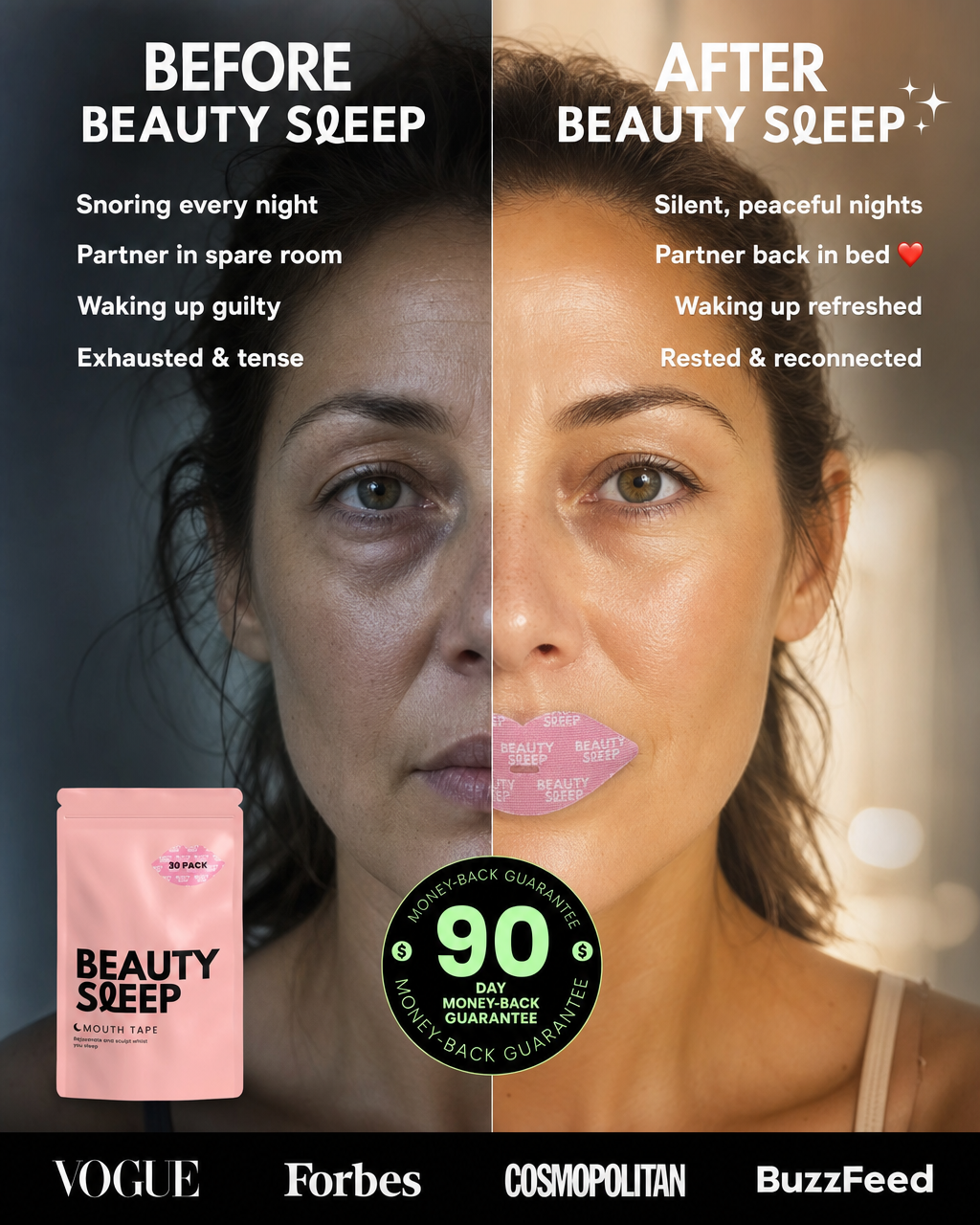 Beauty Sleep Facebook ad