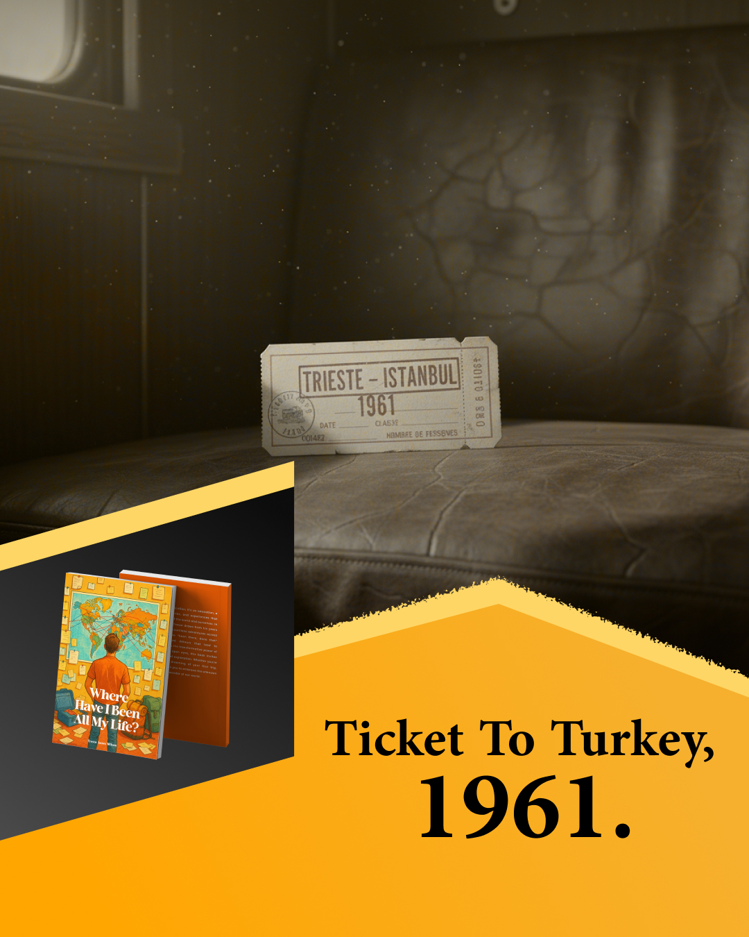 Trevor James Wilson Facebook ad: In 1961, Trevor Wilson boarded what he thought…