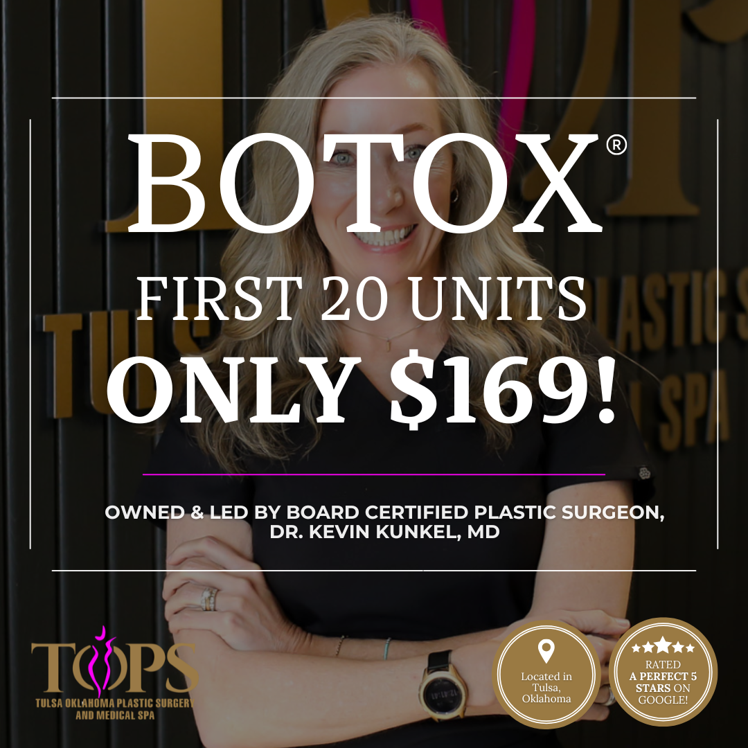 Tulsa Oklahoma Plastic Surgery/TOPS Medical Spa Facebook ad