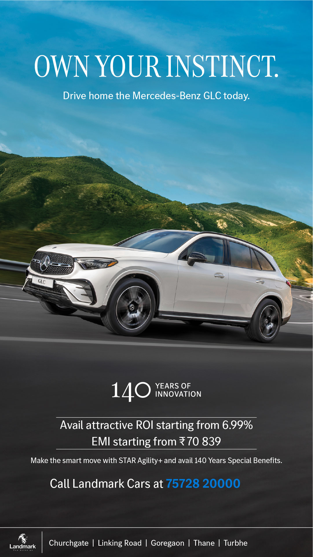 Mercedes-Benz Landmark Cars Mumbai Facebook ad