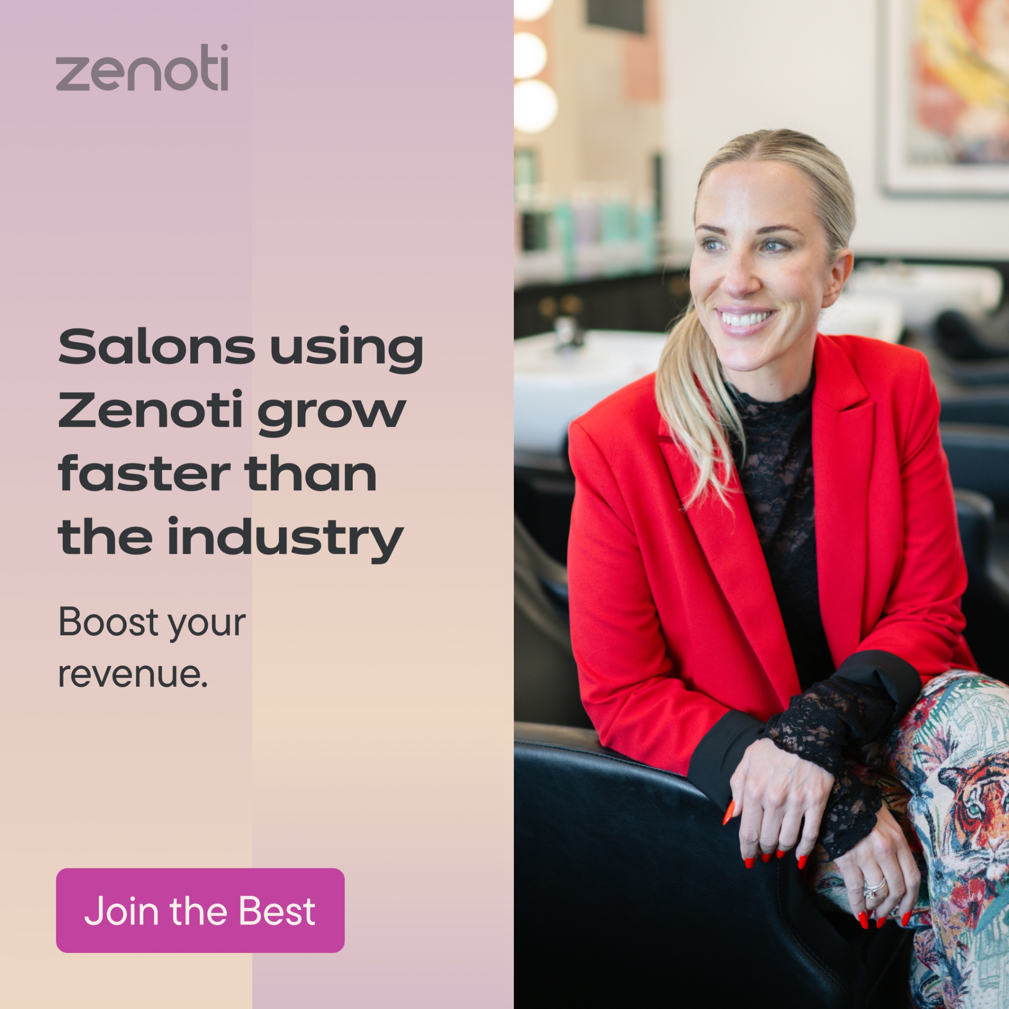 Zenoti Facebook ad