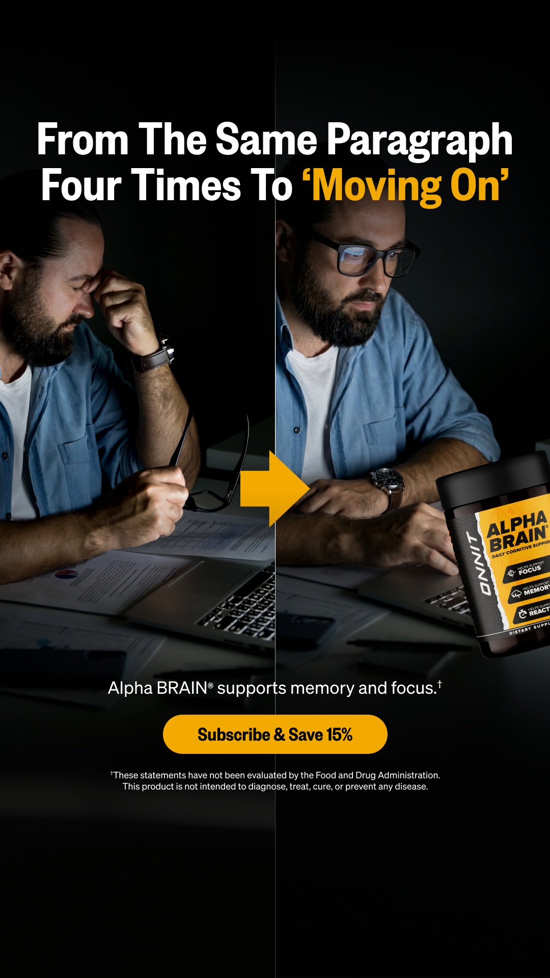 Onnit Facebook ad