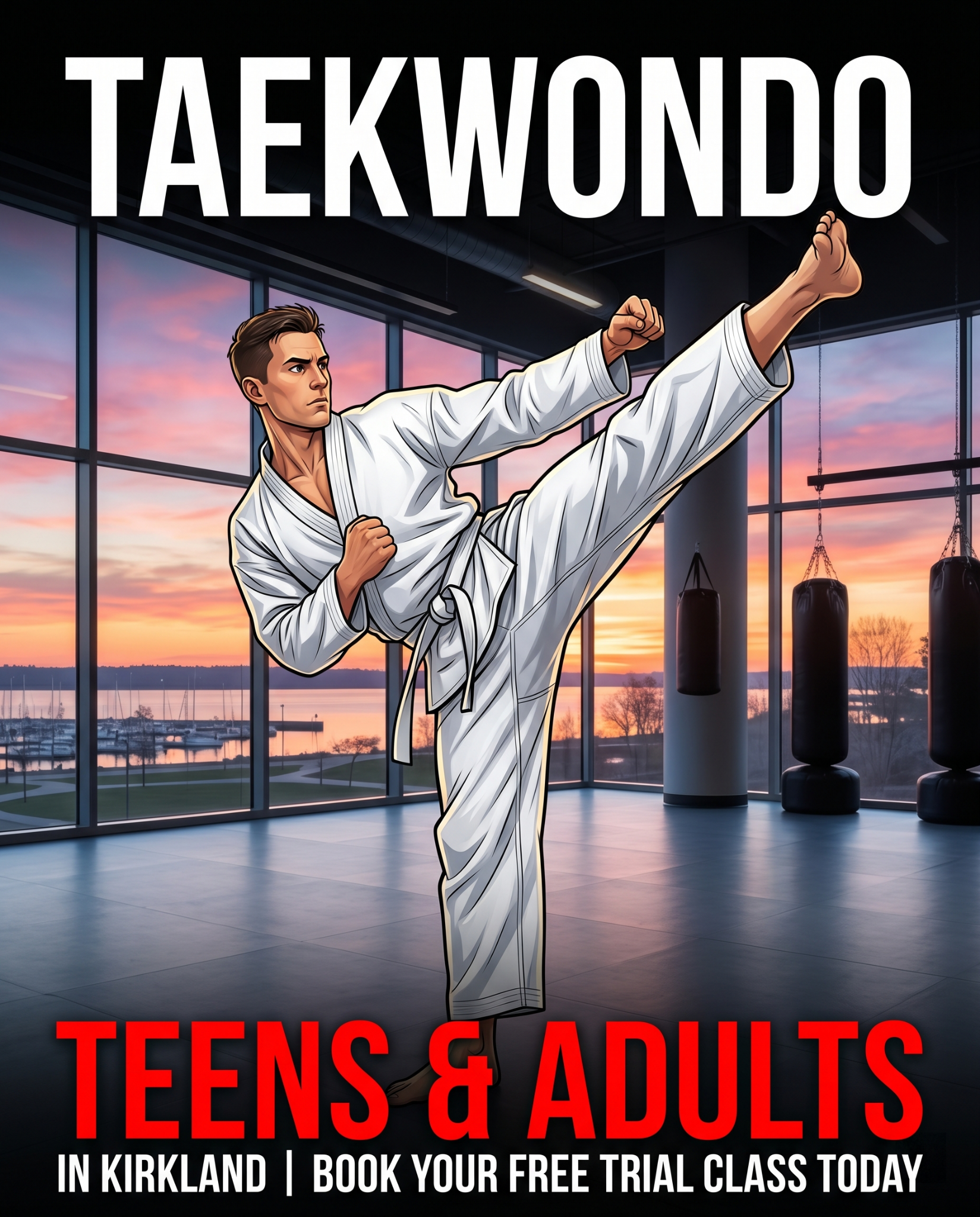 Eastside Taekwondo Tigers Facebook ad