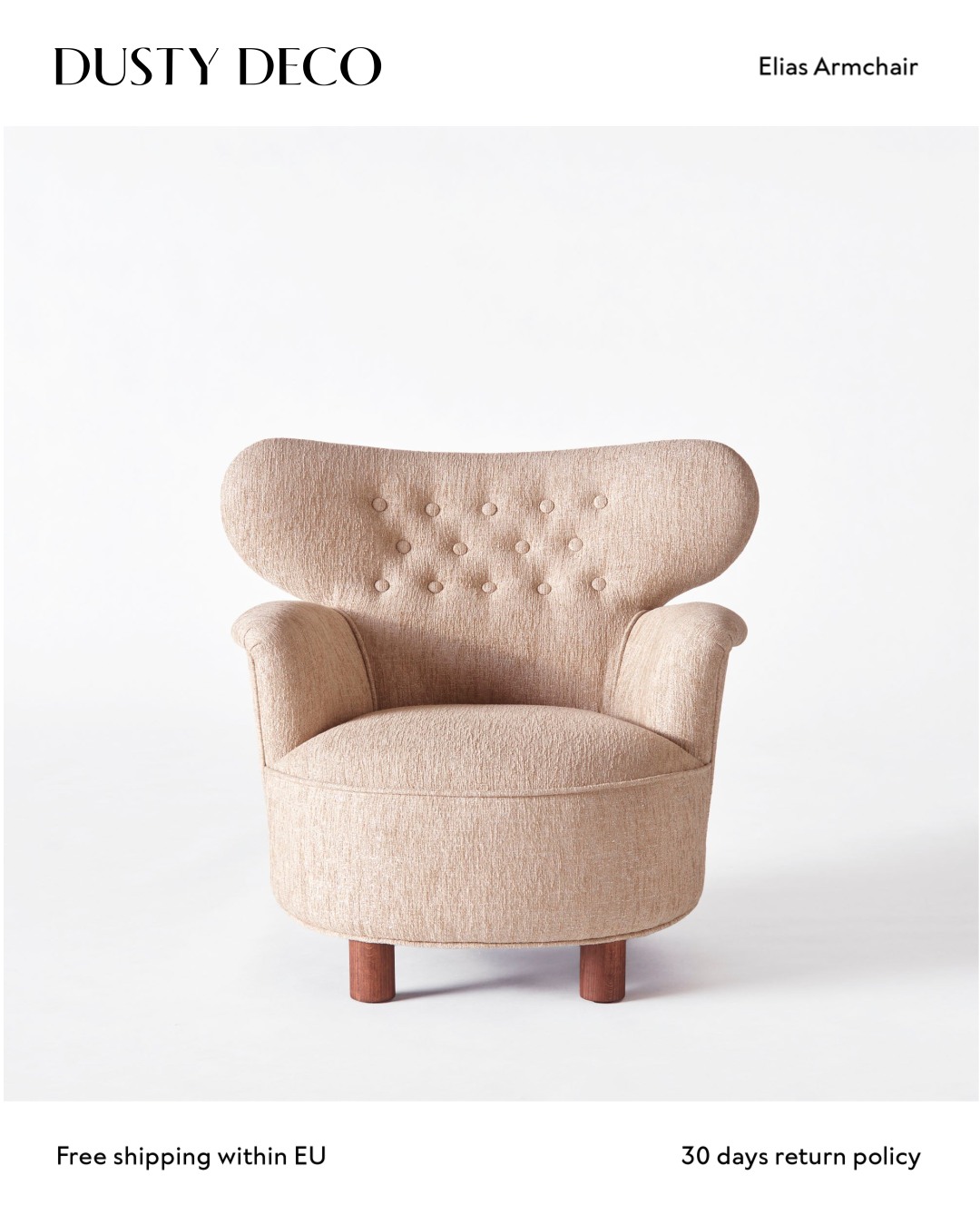 Dusty Deco Facebook ad: Shop iconic pieces inspired by people, objects &…