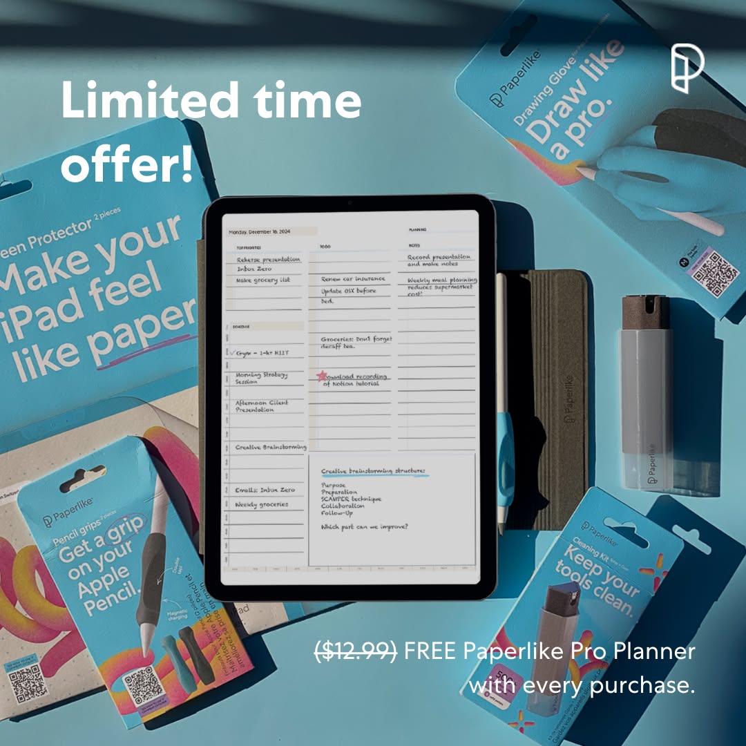 Paperlike Facebook ad: Plan like a pro.