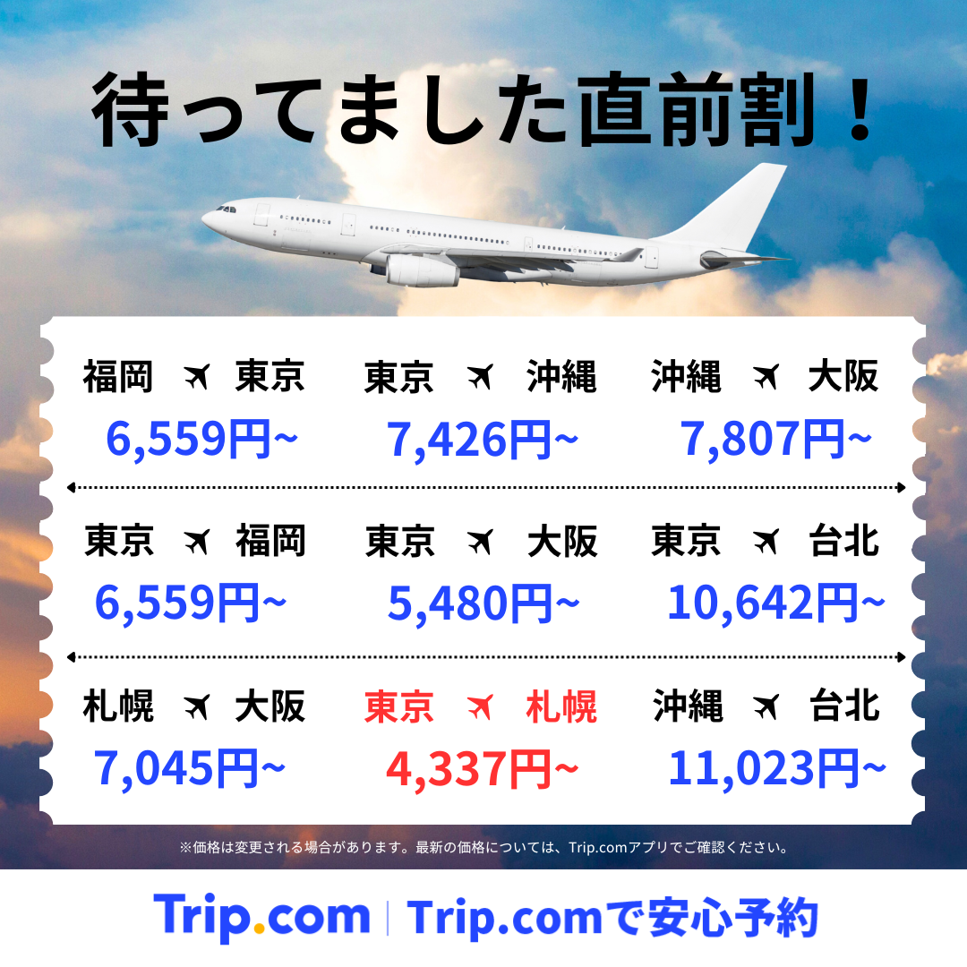 Trip.com Facebook ad