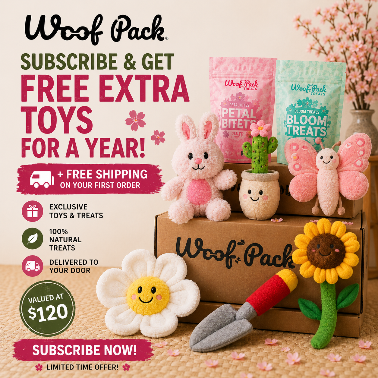 Woof Pack Facebook ad