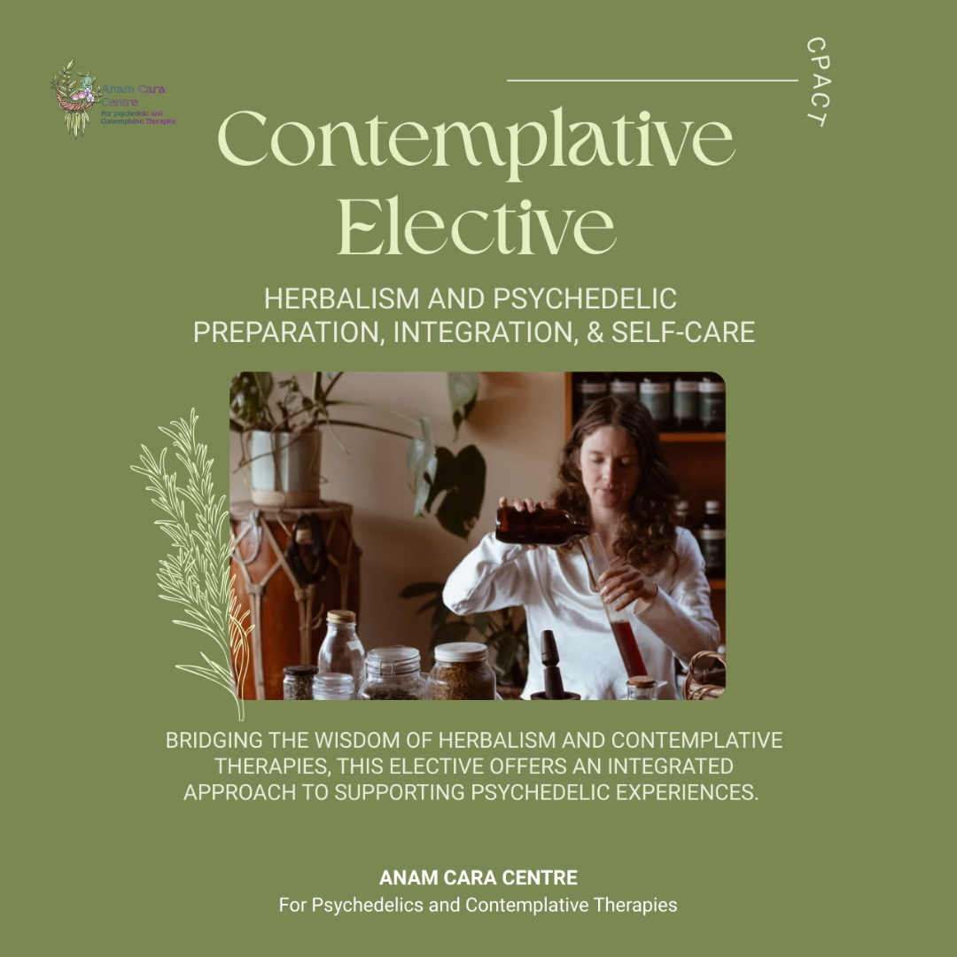 Anam Cara Centre for Psychedelics and Contemplative Therapies  Facebook ad