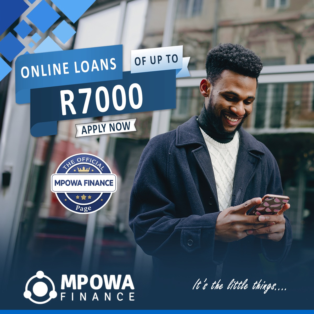 Mpowa Finance SA Facebook ad: Online Cash Loans
