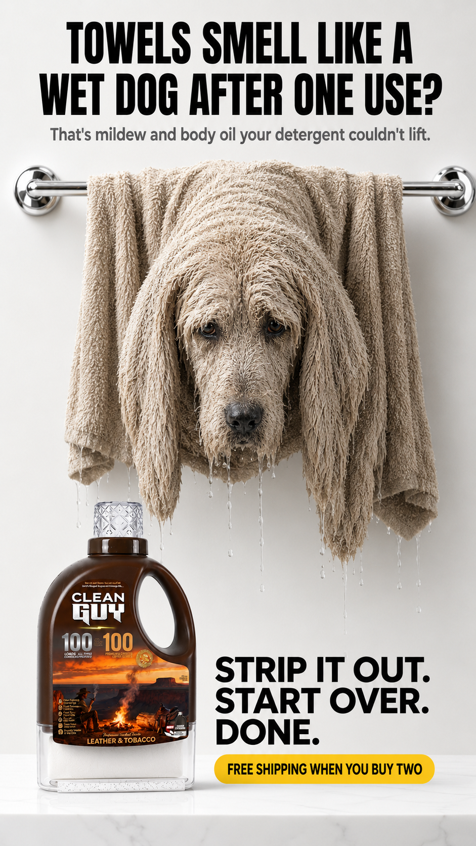 Clean Guy Facebook ad