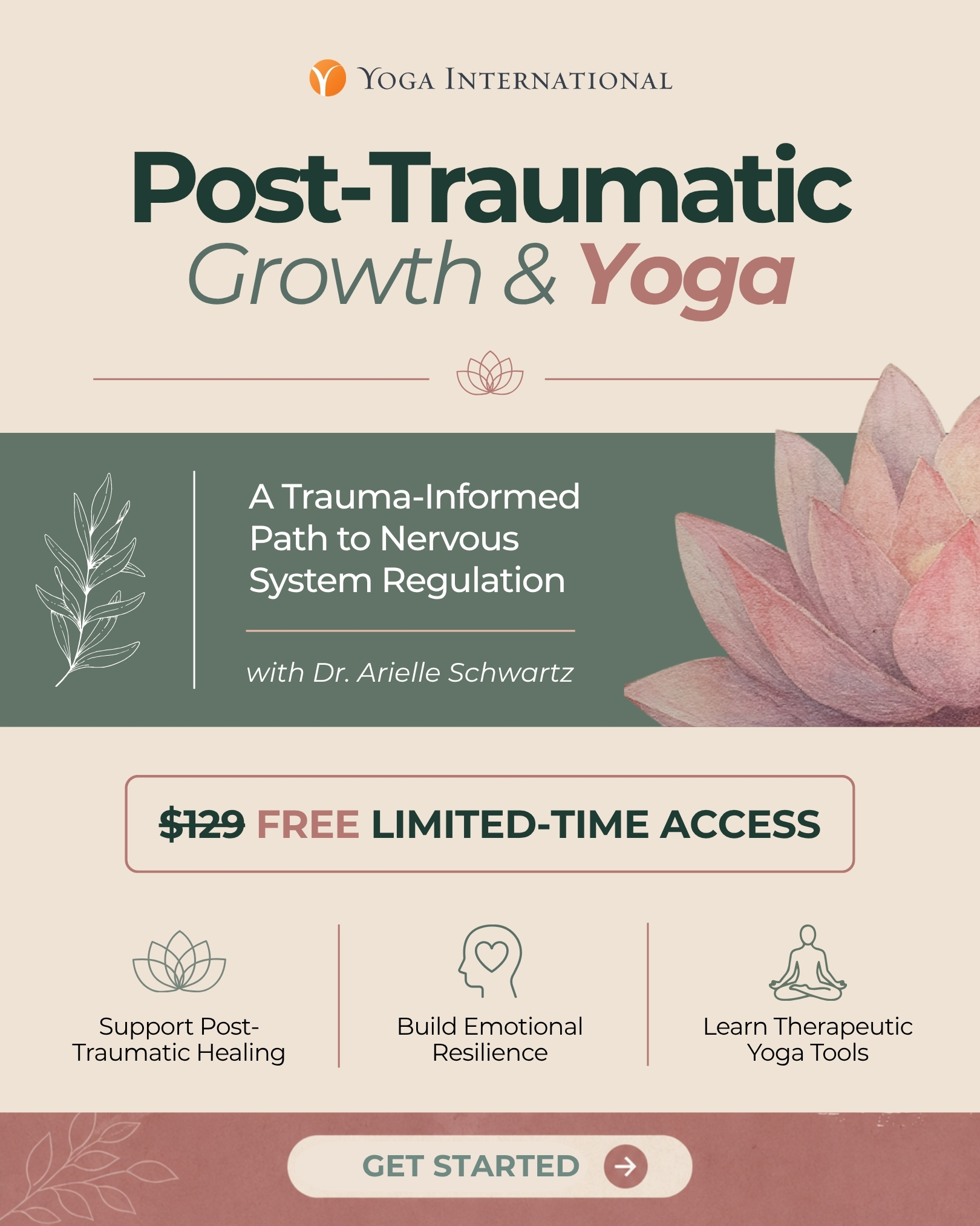 Yoga International Facebook ad