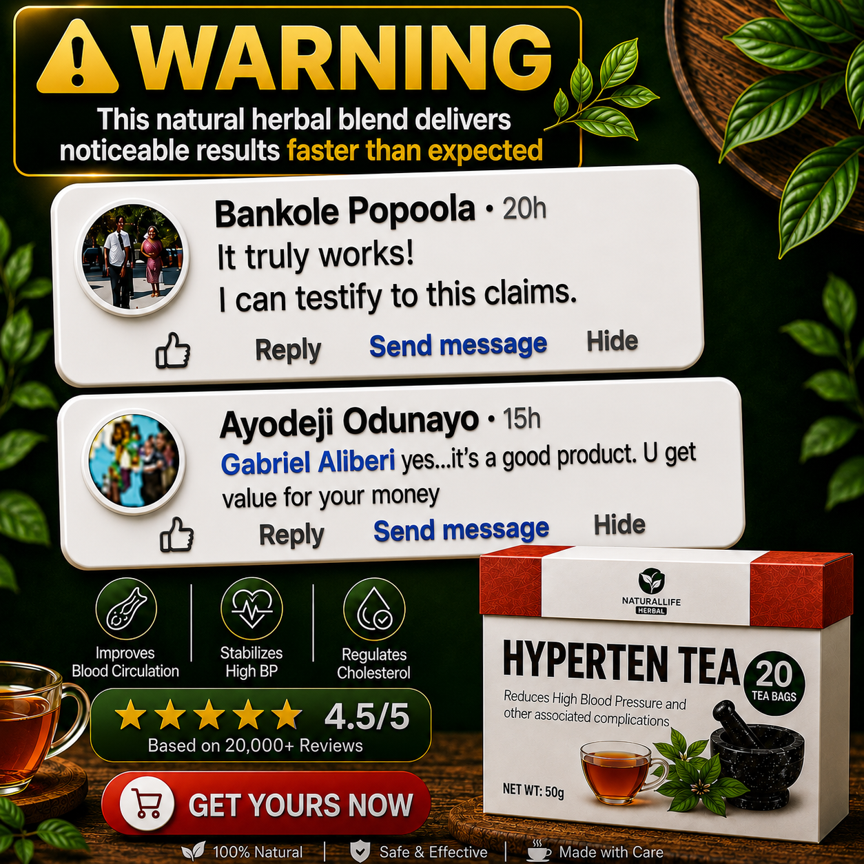 Healthy Living  Facebook ad