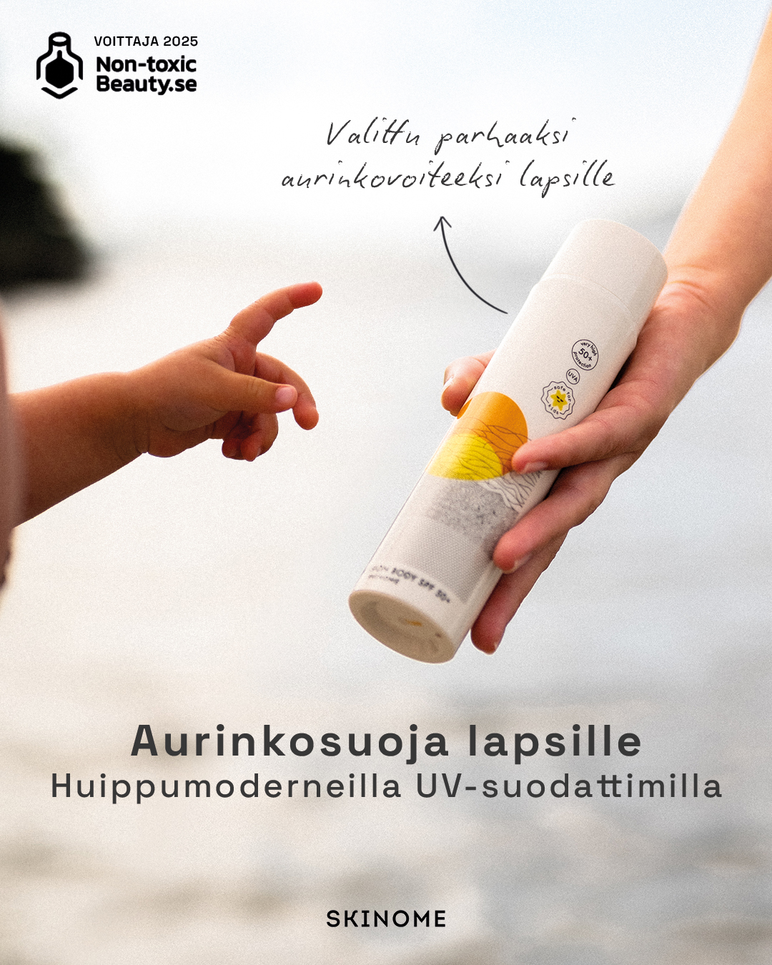 Skinome Facebook ad