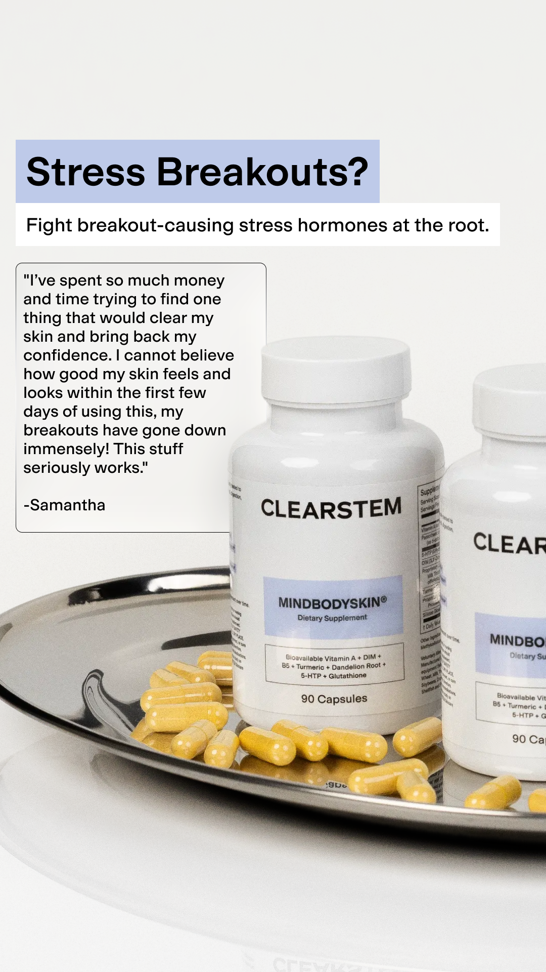 CLEARSTEM Skincare Facebook ad