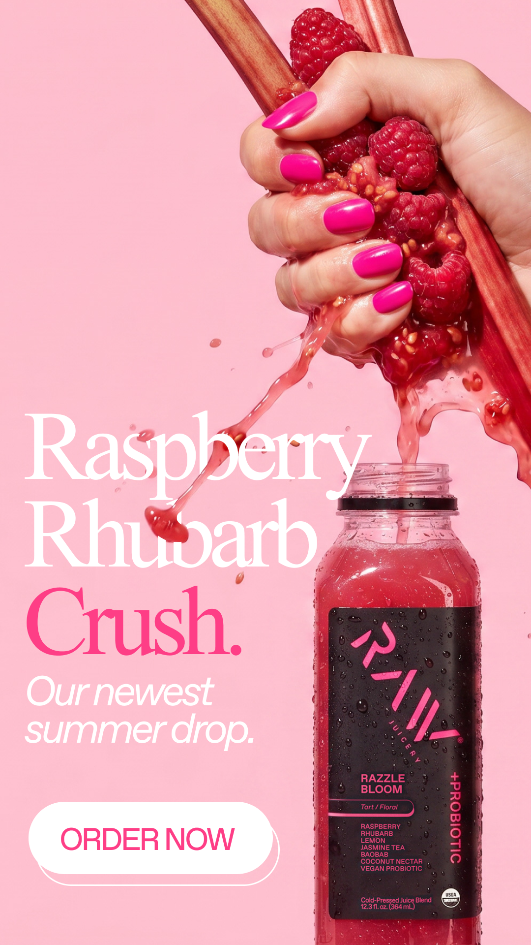 Raw Juicery Facebook ad