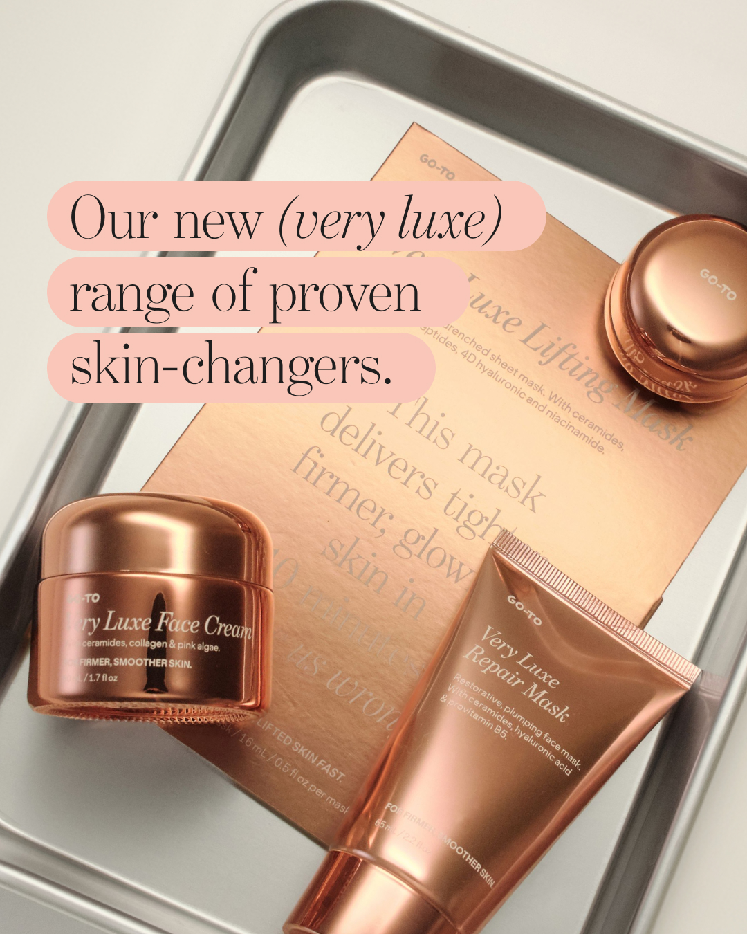 Go-To Skin Care Facebook ad