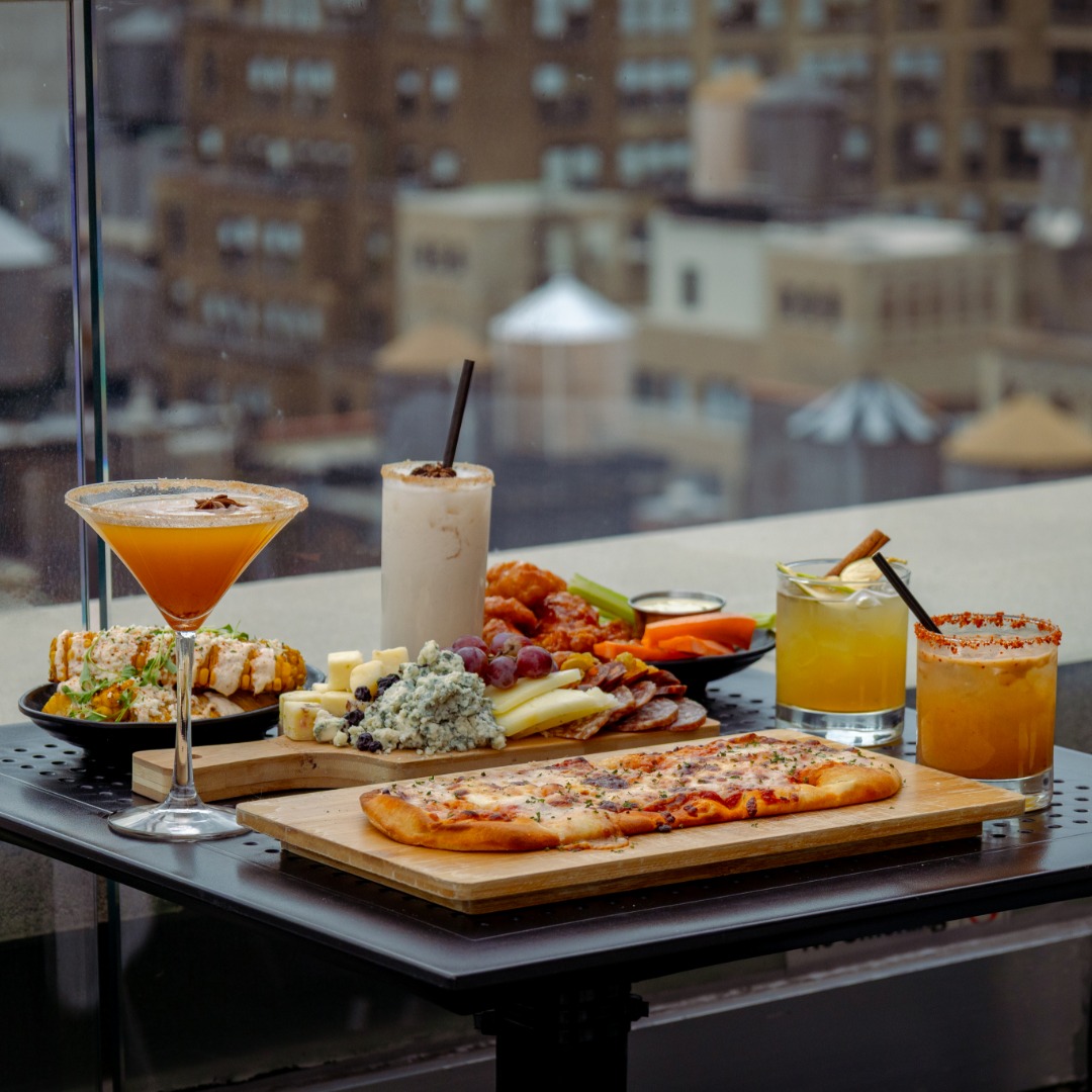 Vue 180 Rooftop Facebook ad: Winter looks pretty good from up here!
