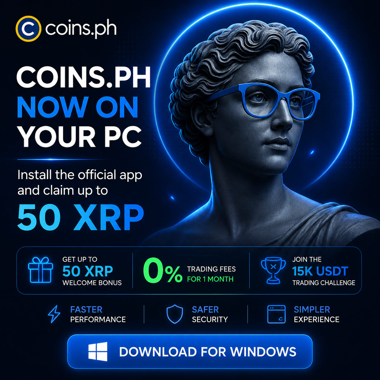 Quantum Analytics Center Facebook ad: Get Up To 50 XRP
