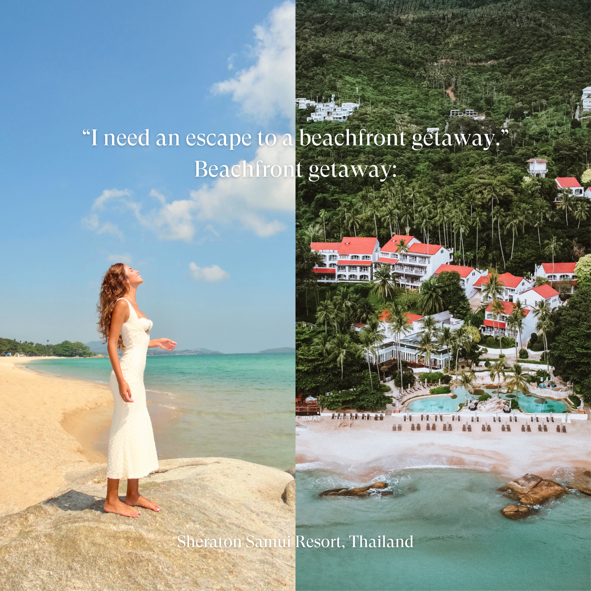 Sheraton Samui Resort Facebook ad