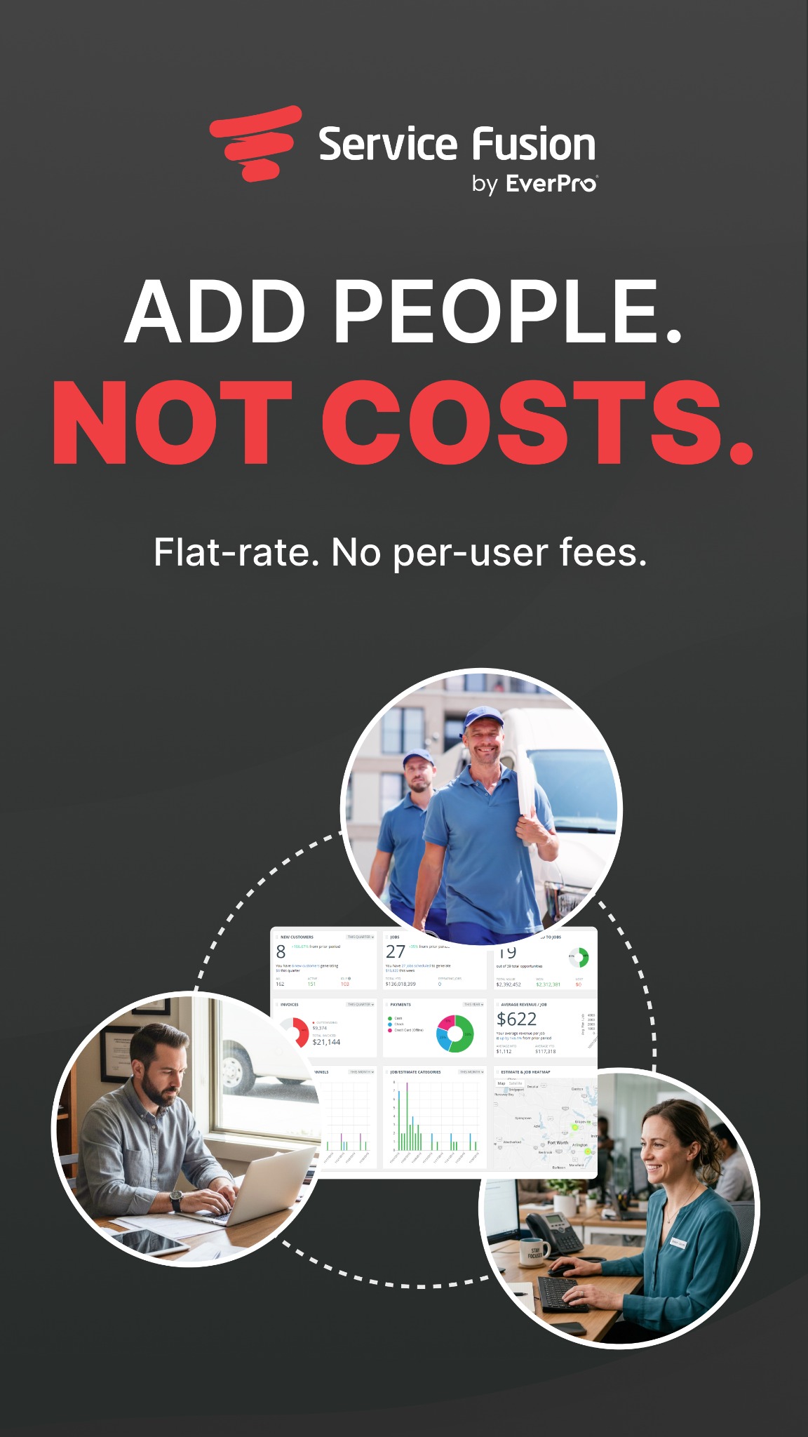 Service Fusion Facebook ad