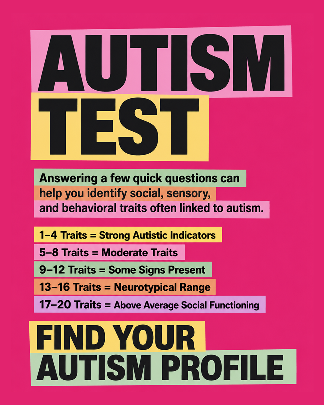 Personality Test: Created by Experts  Facebook ad