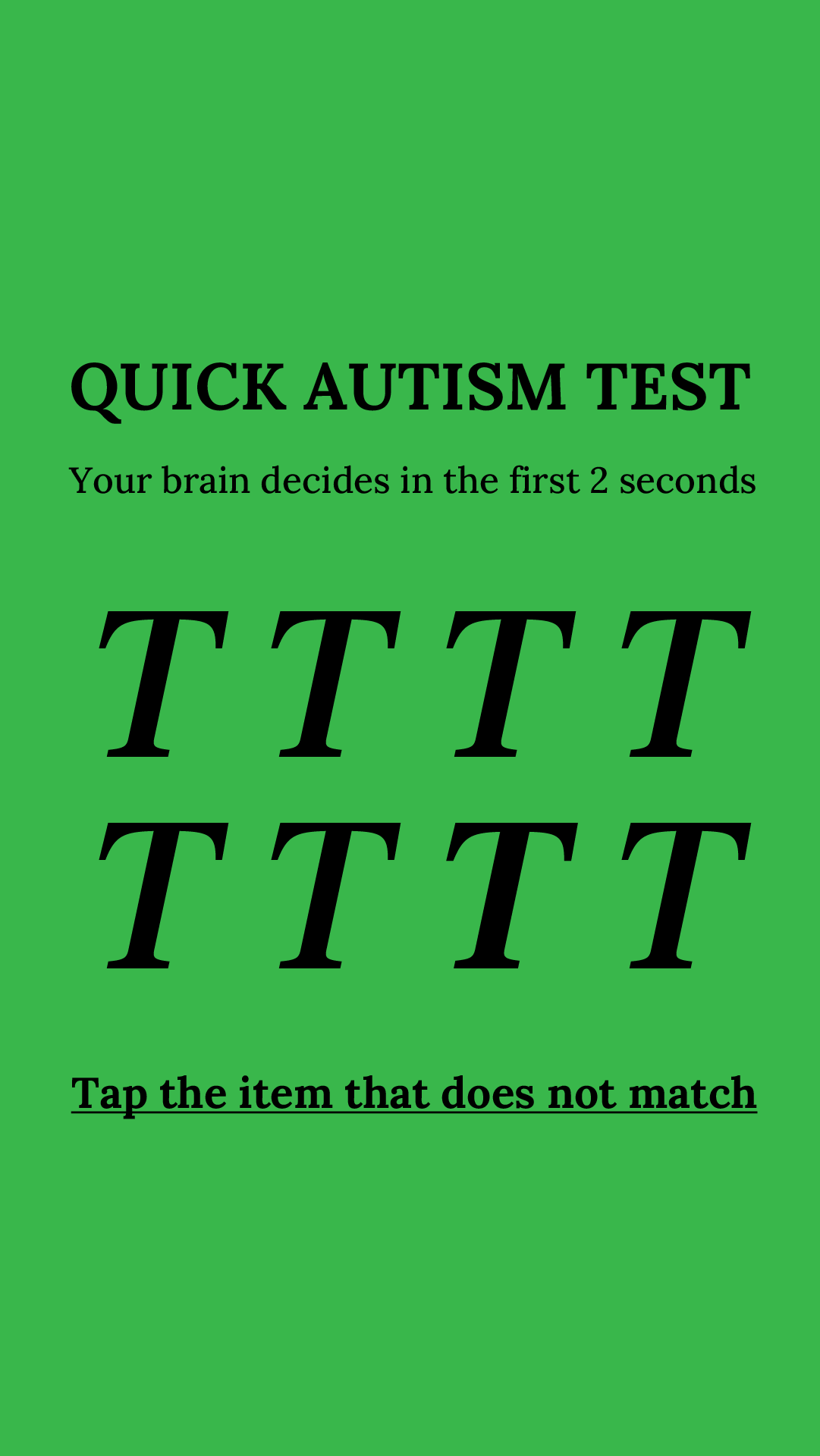 Brain Health Check Facebook ad