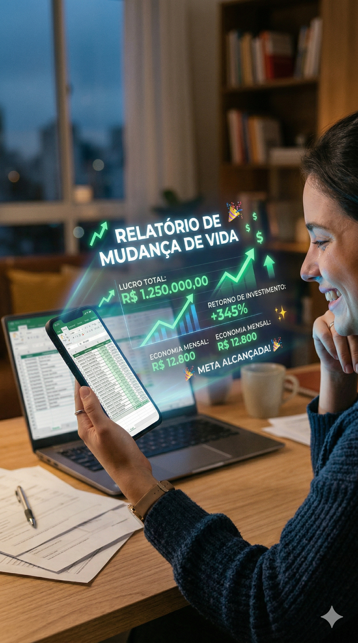 Bobels Tec Facebook ad: Economize R$460 TODO MÊS