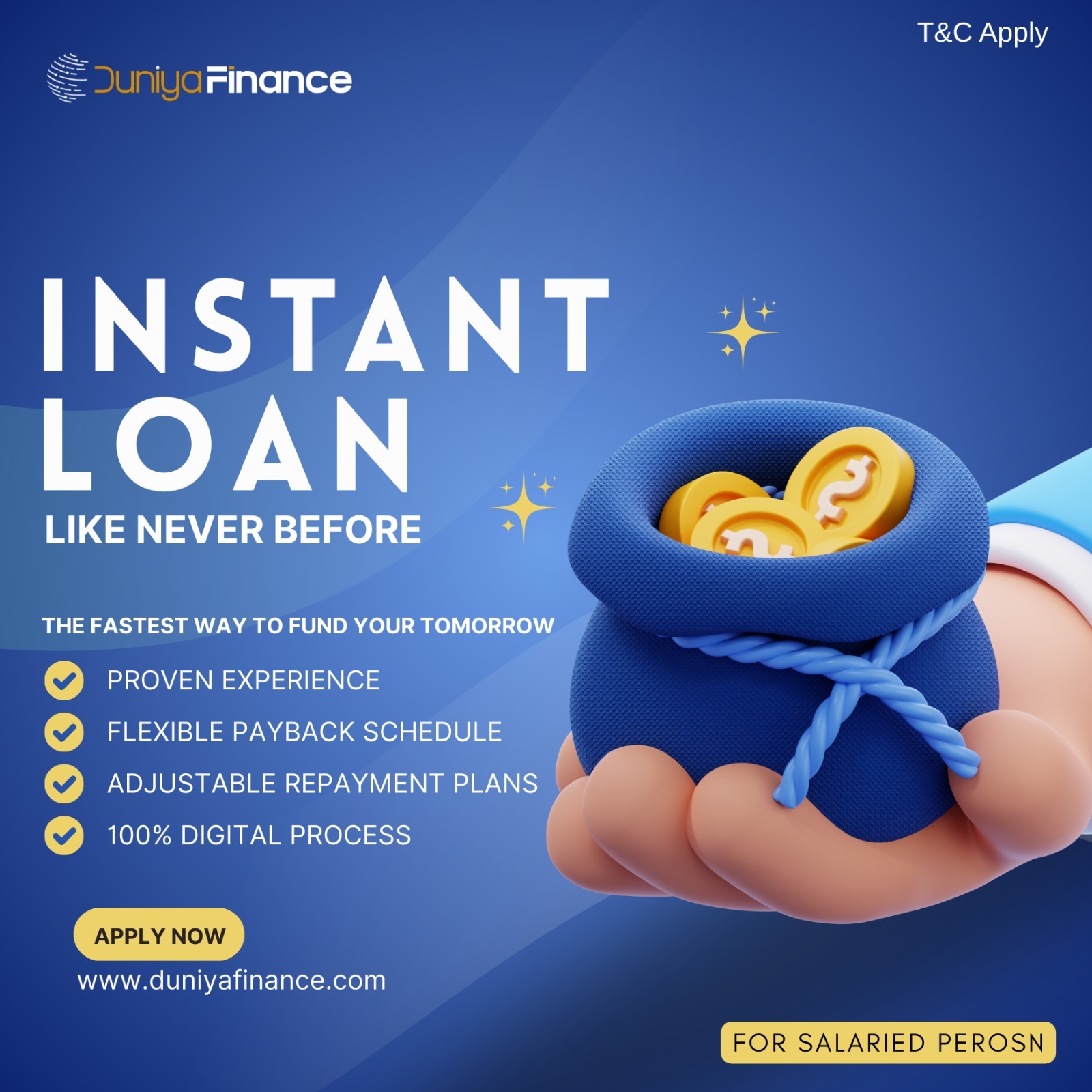 Duniya Finance Facebook ad