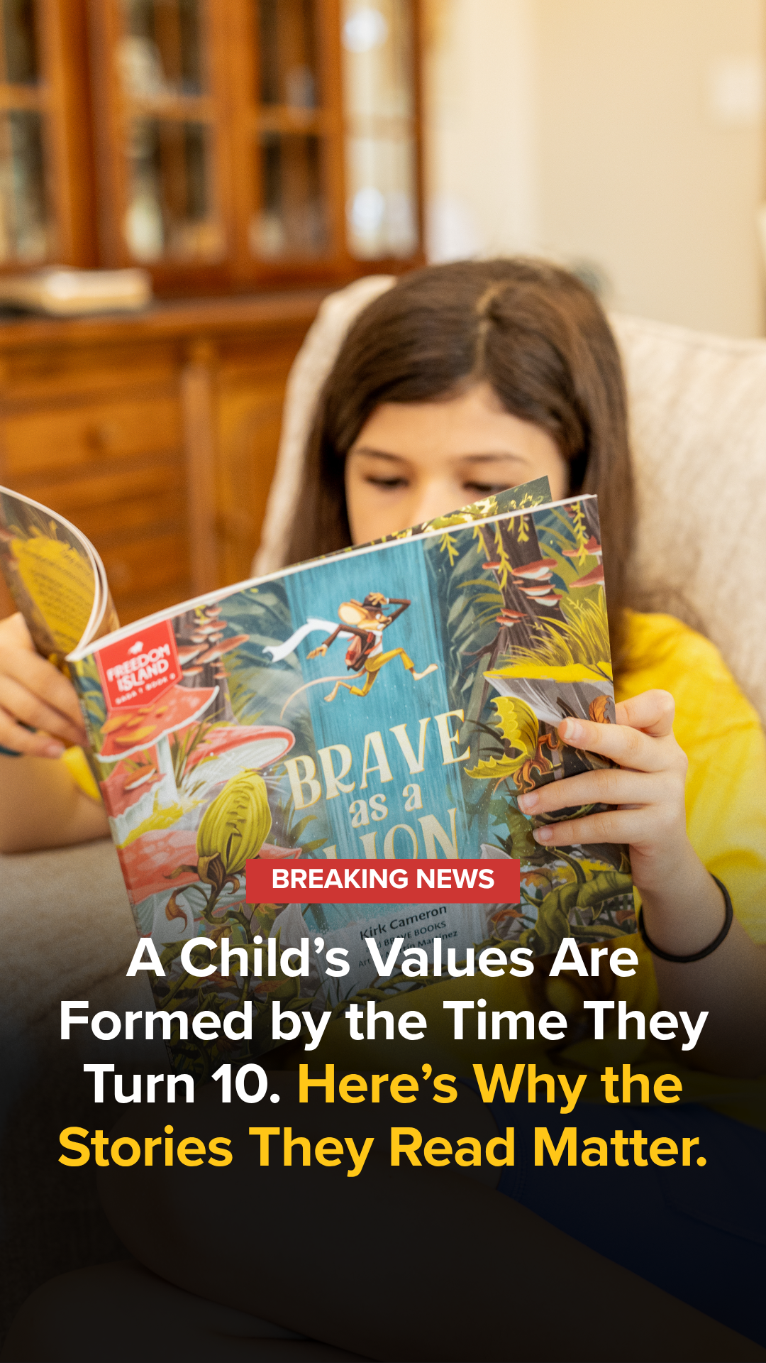 BRAVE Books Facebook ad
