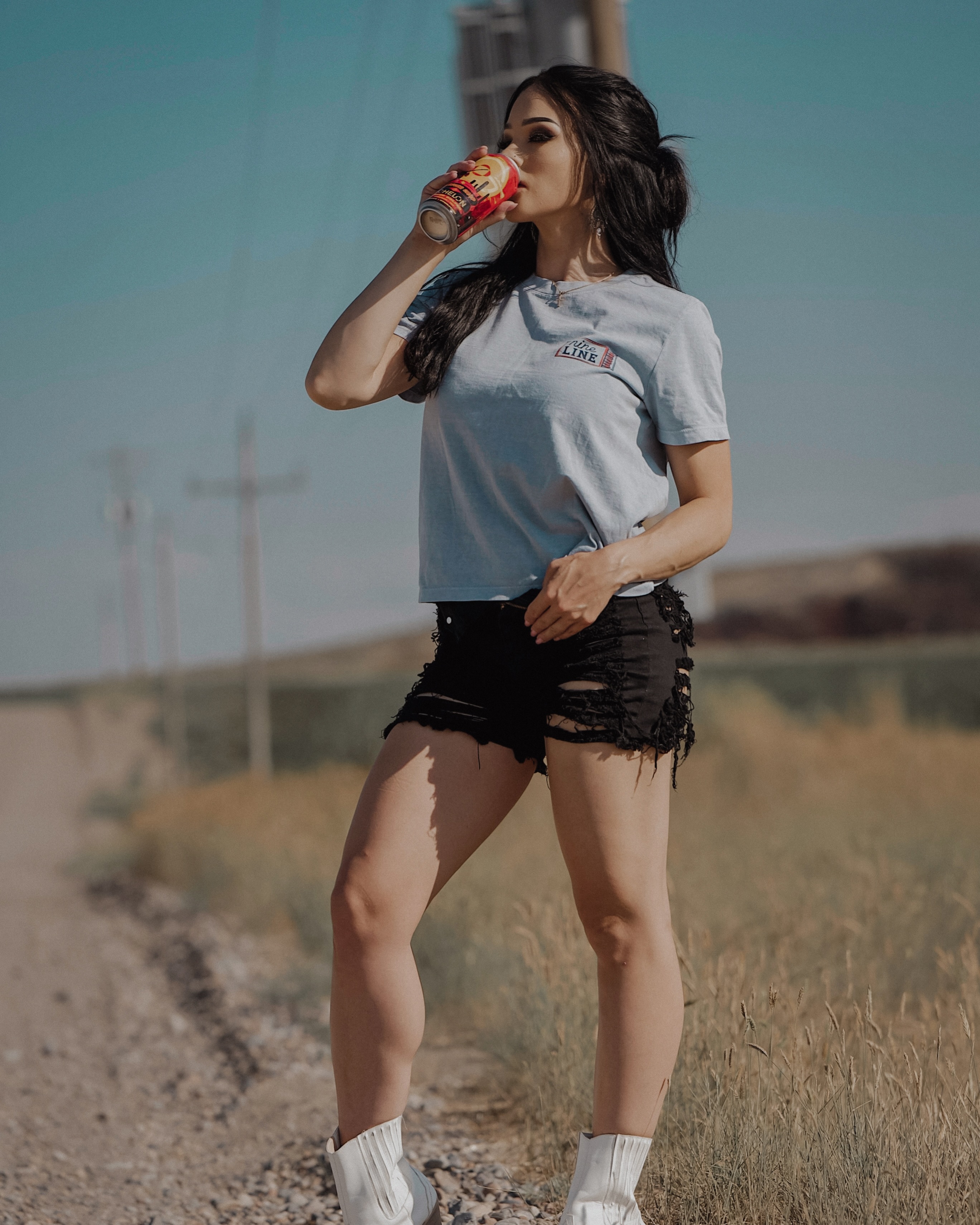 Nine Line Apparel Facebook ad: He says to be cool but I don’t…