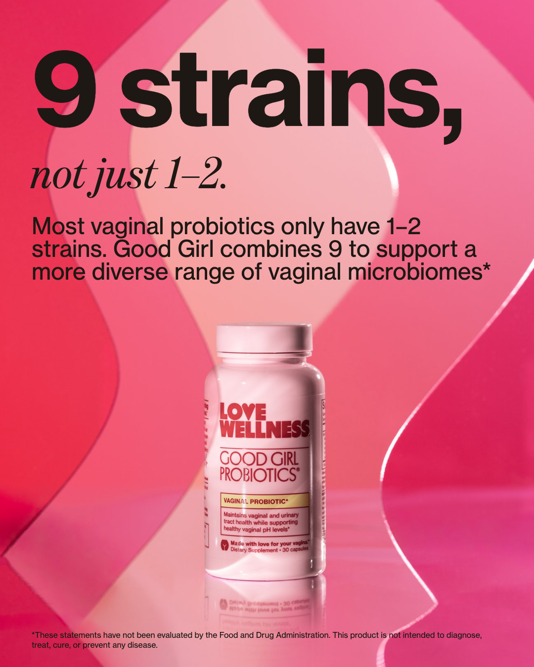 Love Wellness Facebook ad: Trusted By 4M+ Women