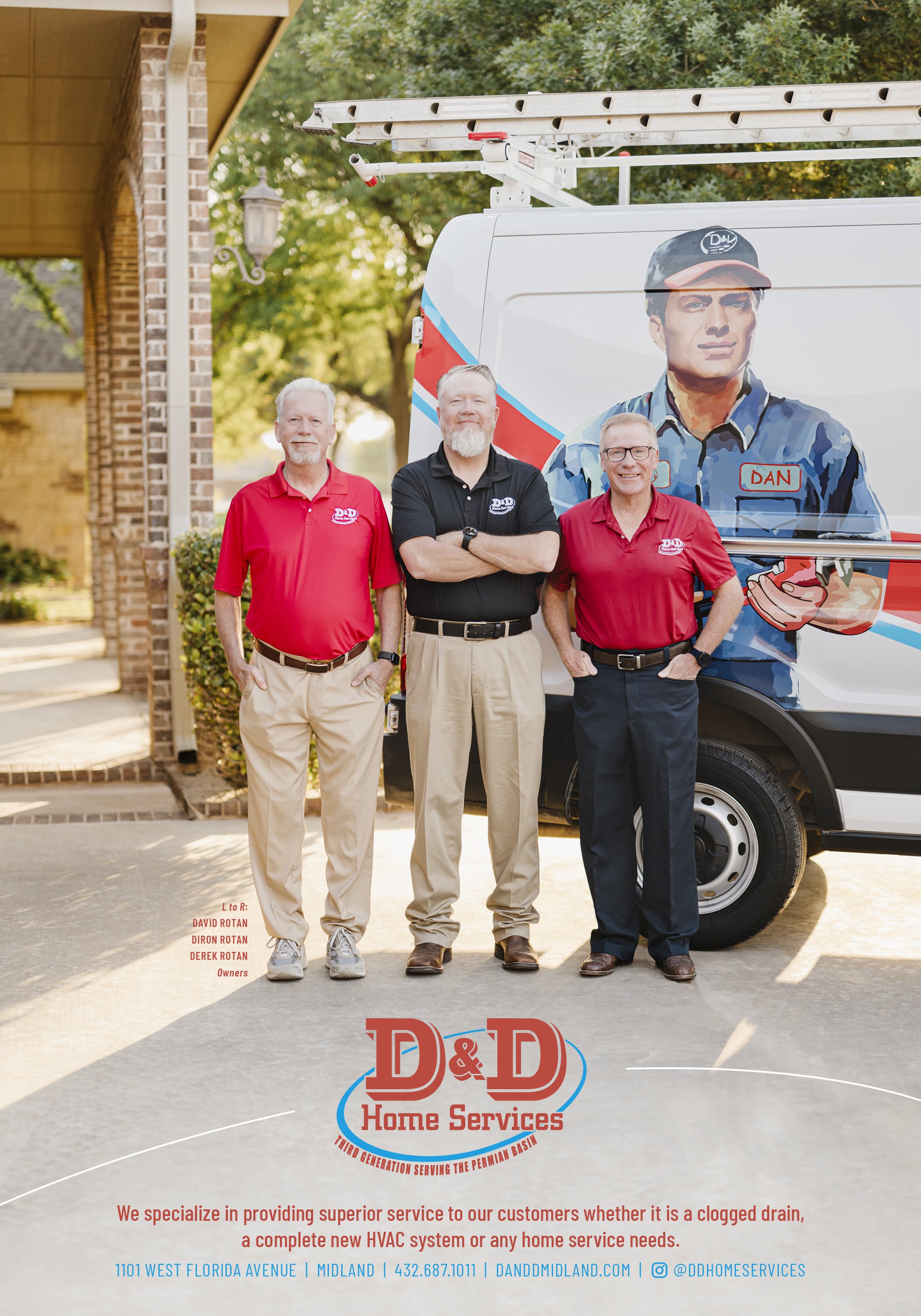 D & D Plumbing, Heating & Air Conditioning Facebook ad: D&D Home Services