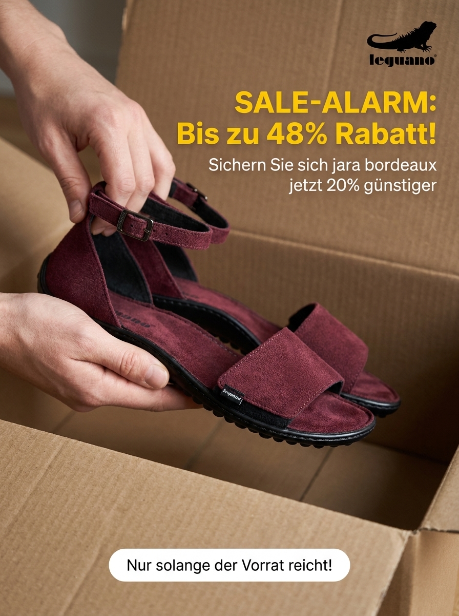 leguano Barfußschuhe Facebook ad