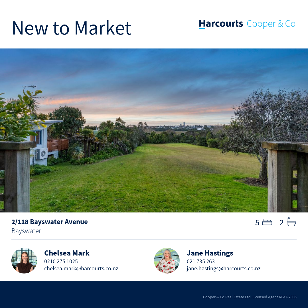 Harcourts Cooper & Co Real Estate Facebook ad