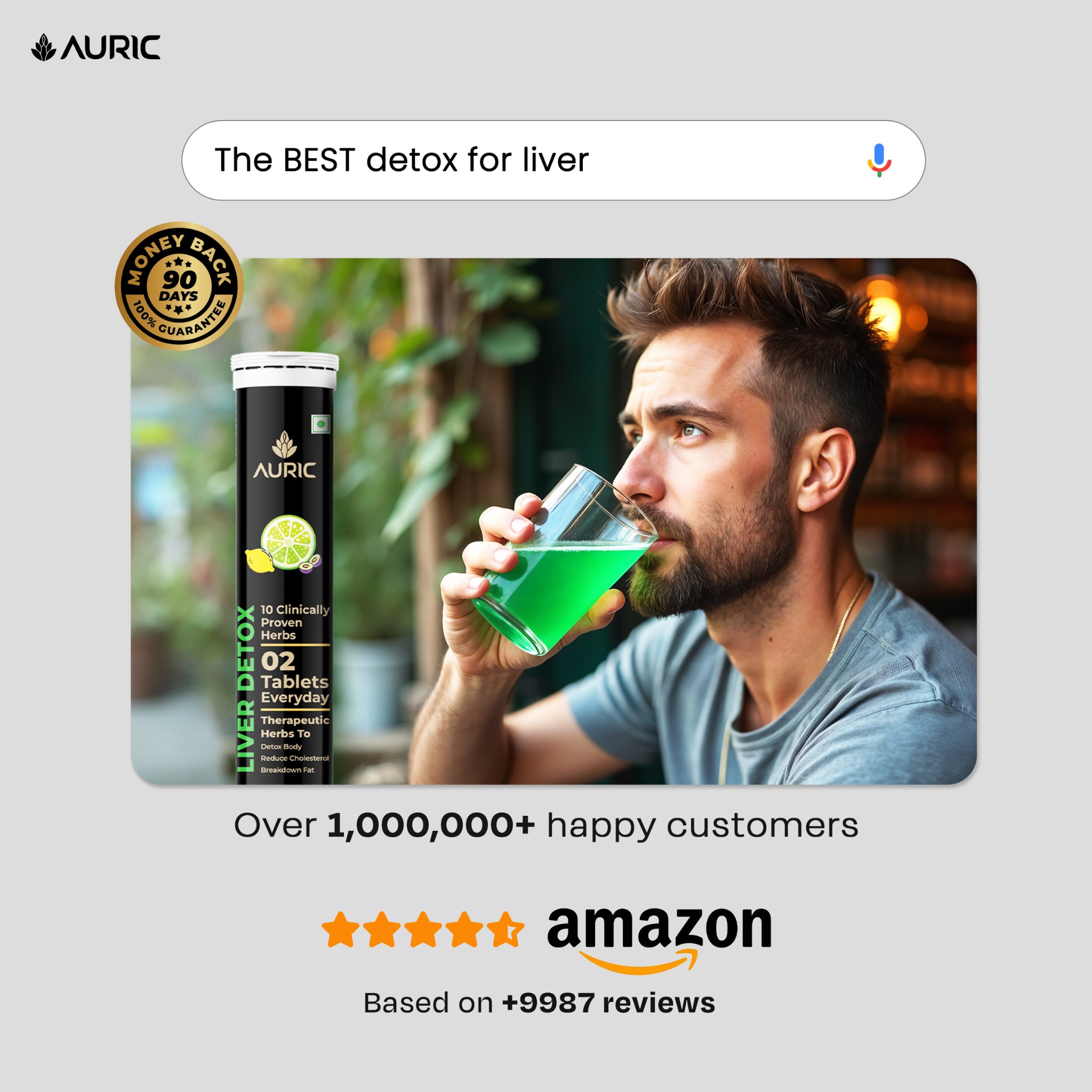 Auric Facebook ad