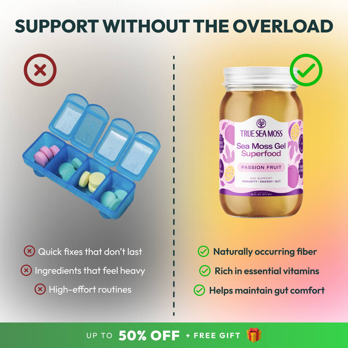 True Sea Moss Health Facebook ad