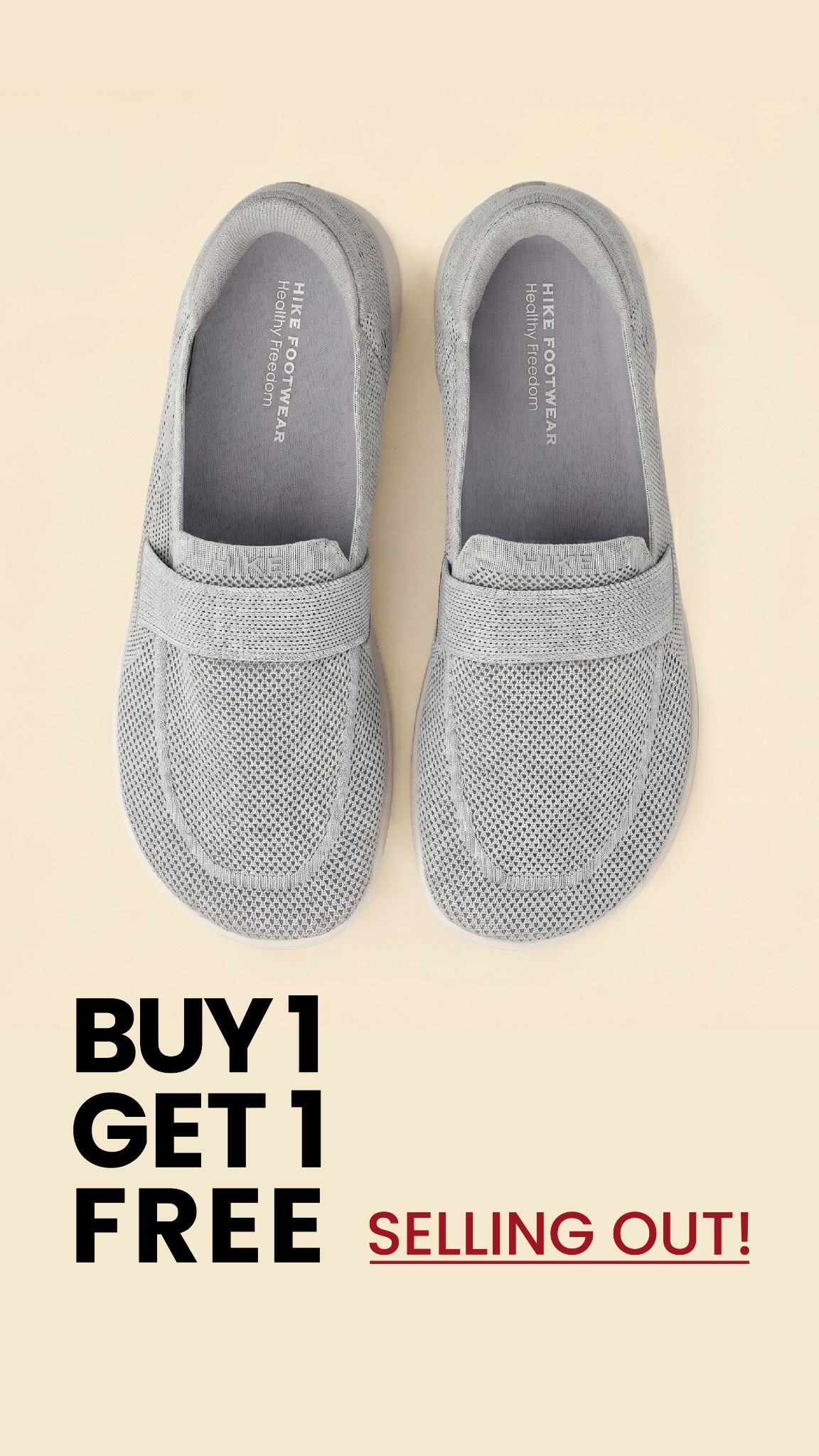 HIKE Footwear Facebook ad