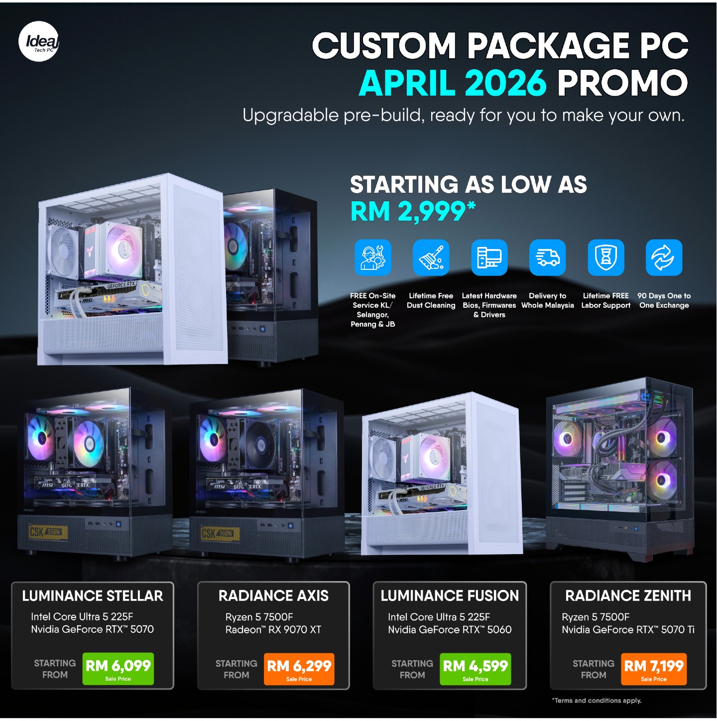 IDEAL TECH PC Facebook ad: April 2026 Deals