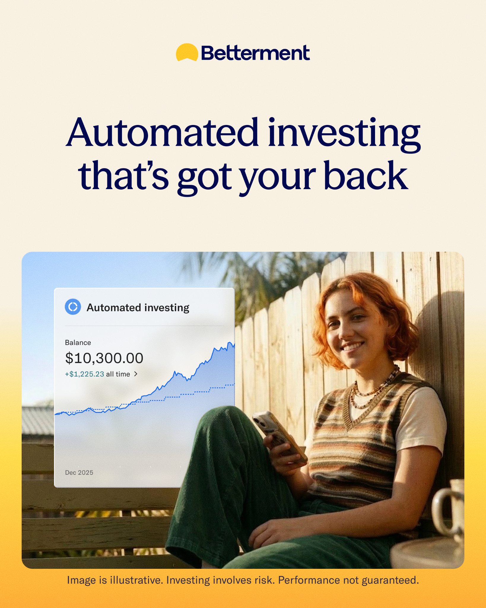 Betterment Facebook ad