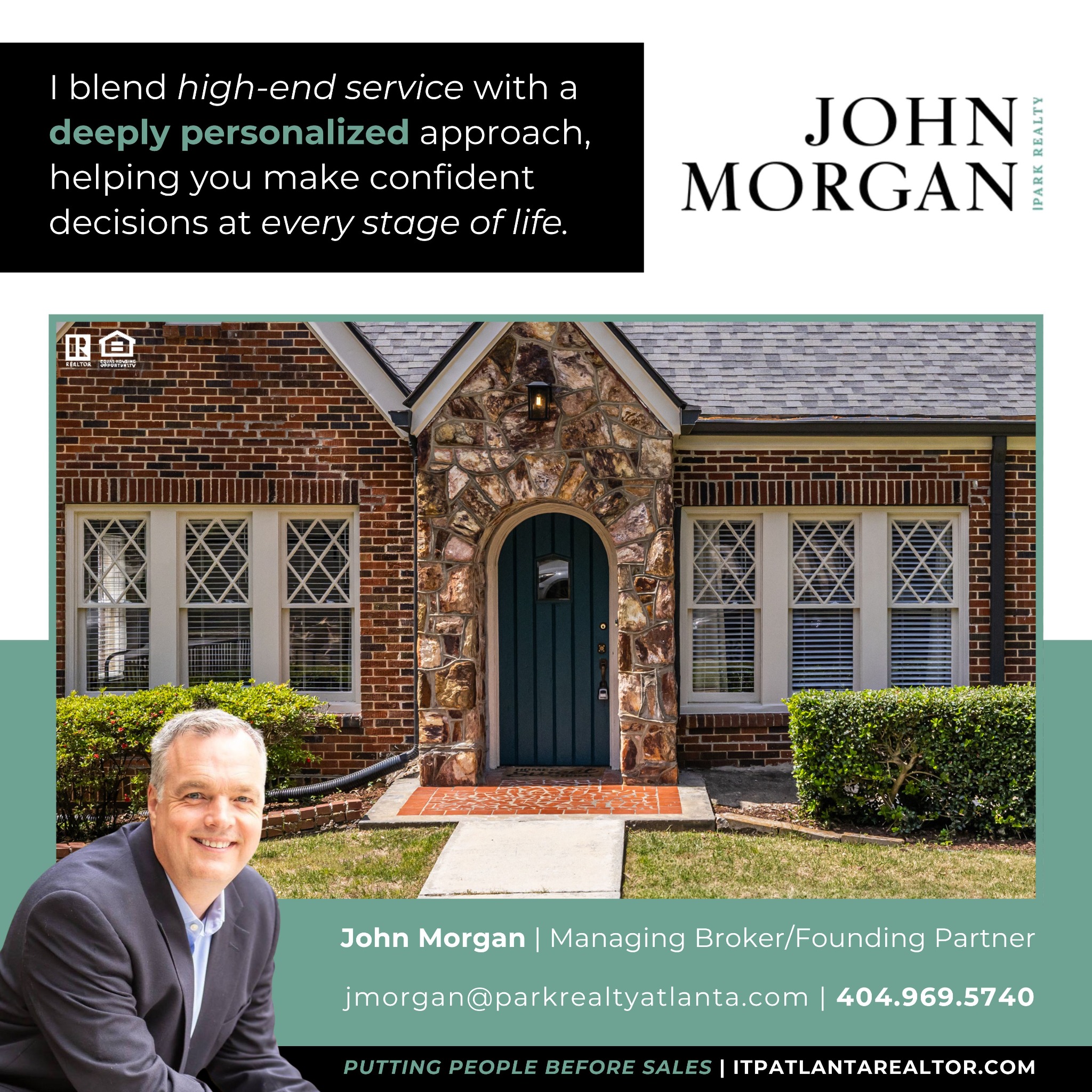 John Morgan, Realtor Facebook ad: Deep Roots. Expert Guidance.