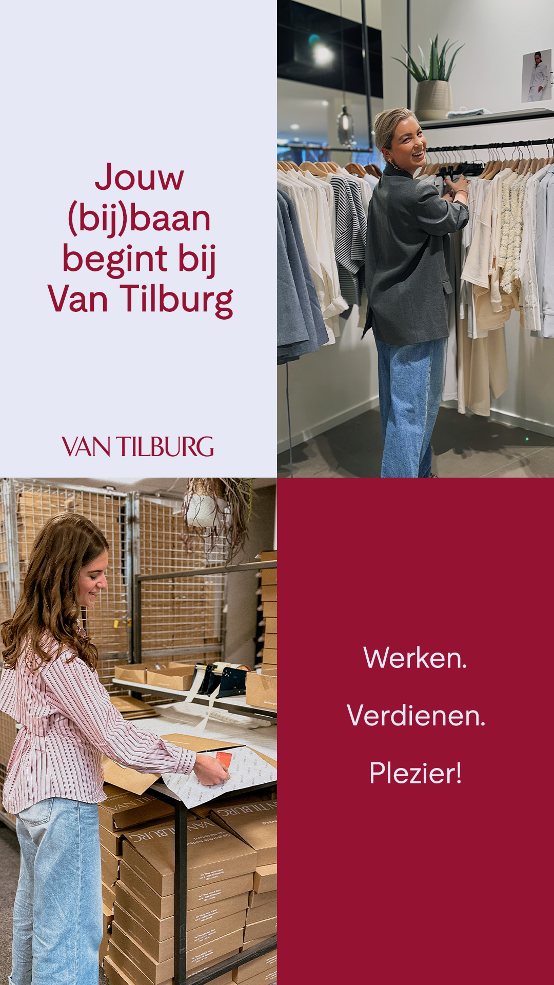 Van Tilburg Mode & Sport Facebook ad from May 11, 2026