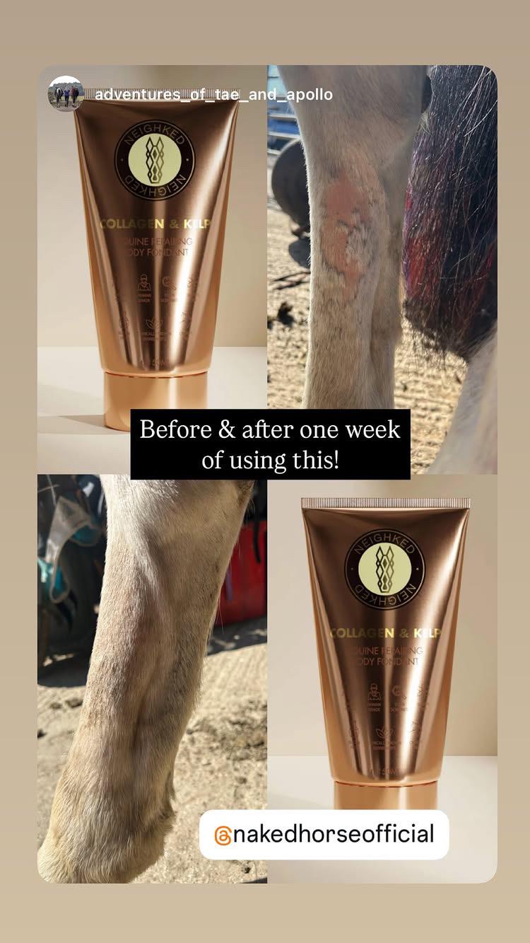 Neighked - Naked Horse Facebook ad