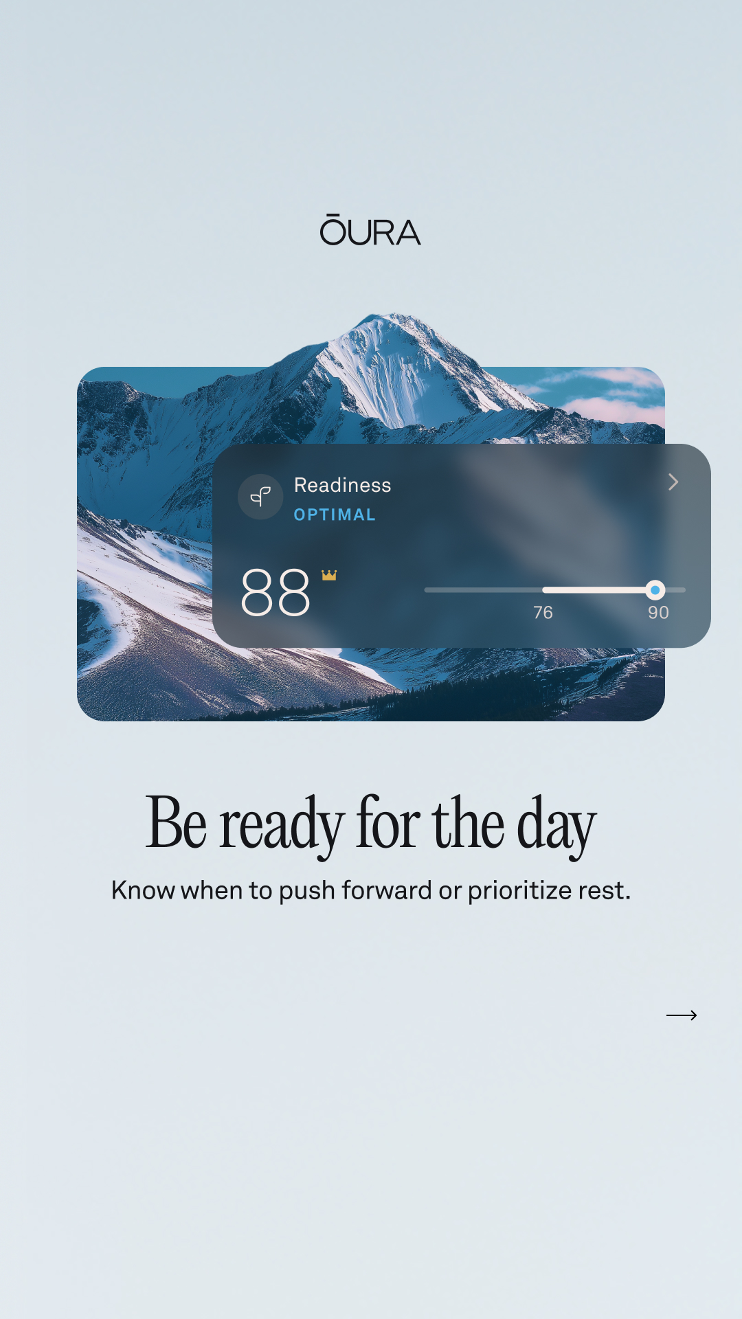 ŌURA Facebook ad