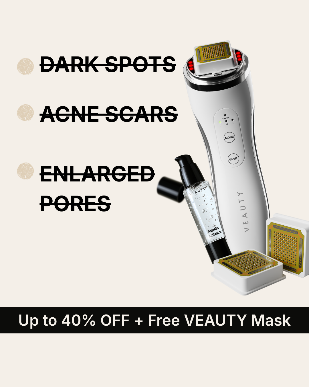 Veauty Facebook ad