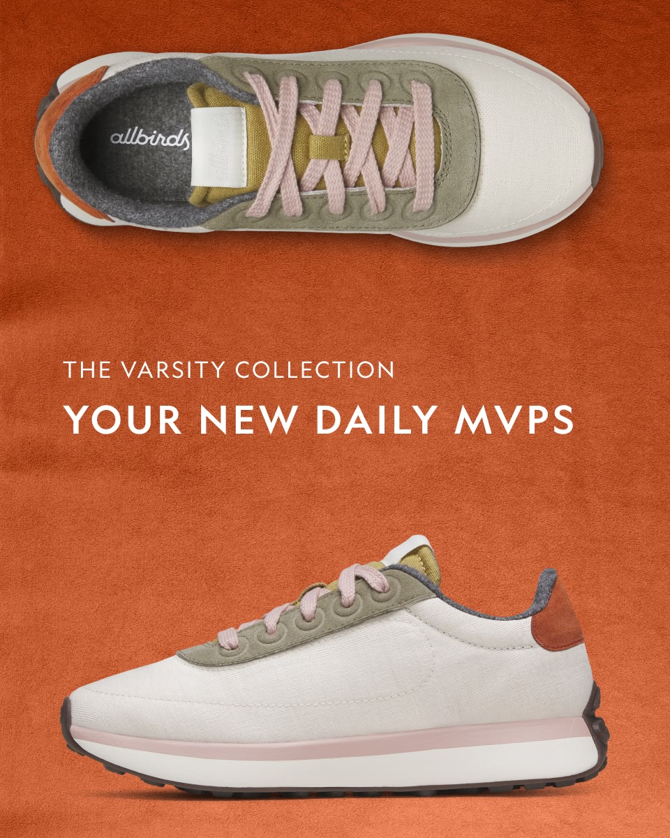 Allbirds Facebook ad