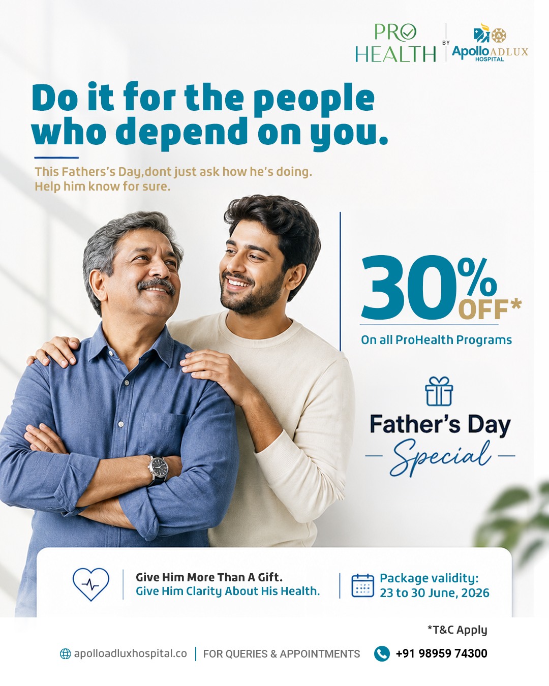 Apollo Adlux Hospital Facebook ad